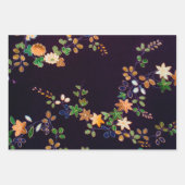 Papier Cadeau Conception de feuille d'érable japonaise (Devant 3)