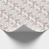Papier Cadeau Conception de fleurs à la mode (Coin)