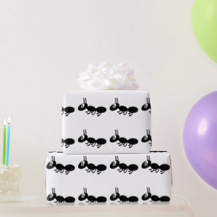Papier Cadeau Conception de fourmis