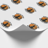Papier Cadeau Conception de garde de sorcière de Halloween vinta (Coin)