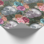 Papier Cadeau Conception de la série Boho Skull 10 (Coin)