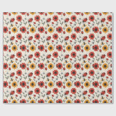 Papier Cadeau Conception de Ladybug (Plat)
