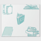 Papier Cadeau conception de livres (Plat)