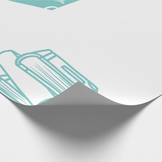 Papier Cadeau conception de livres (Coin)