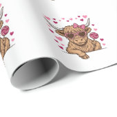 Papier Cadeau Conception de lunettes de soleil pour la Saint-Val (Coin rond)