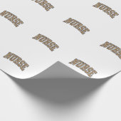 Papier Cadeau Conception de maillot universitaire d'infirmière l (Coin)