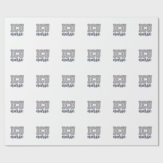Papier Cadeau Conception de maillot universitaire floral d'infir (Plat)