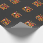 Papier Cadeau Conception de Maison Hantée Sorcière Halloween Eff (Coin)