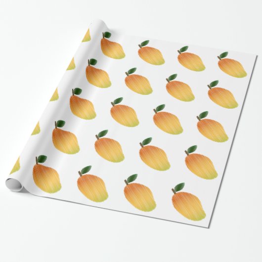 Papier Cadeau Conception de mangue avec titre (Déroulé)