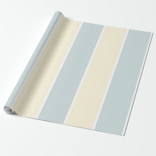 Papier Cadeau Conception de motif à rayures verticales de couleu (Déroulé)