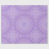 Papier Cadeau Conception de motif de mandala améthyste (Plat)