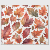 Papier Cadeau Conception de motif Rustic Radiance (Plat)