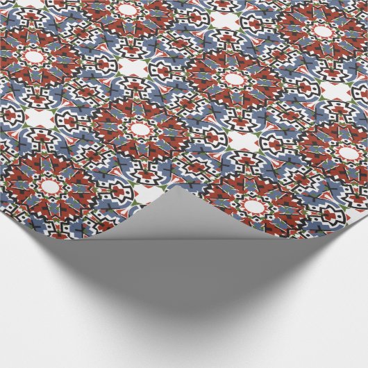 Papier Cadeau Conception de Noël du Sud-Ouest (Coin)