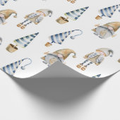 Papier Cadeau Conception de Noël endormie (Coin)