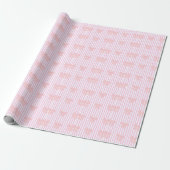 Papier Cadeau conception de nœud rose (Déroulé)