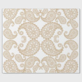 Papier Cadeau Conception de Paisley (Plat)