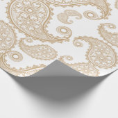 Papier Cadeau Conception de Paisley (Coin)