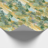 Papier Cadeau Conception de palmiers (Coin)