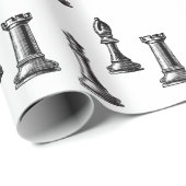 Papier Cadeau Conception de papier d'emballage de pièces (Coin rond)