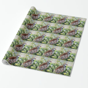 Papier Cadeau Conception de perdrix juste pour vous