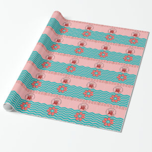Papier Cadeau Conception de Phlebotomist Chevron