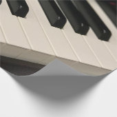 Papier Cadeau Conception de piano cool (Coin)