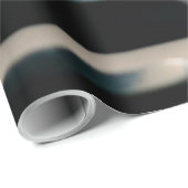 Papier Cadeau Conception de piano cool (Coin rond)