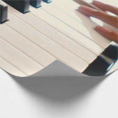 Papier Cadeau Conception de piano cool (Coin)