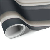 Papier Cadeau Conception de piano mignonne (Coin rond)