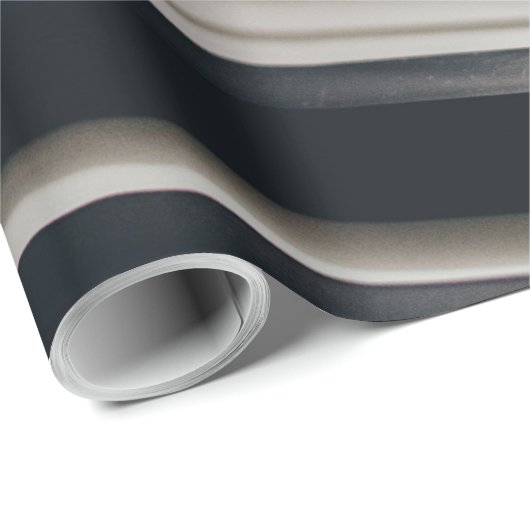 Papier Cadeau Conception de piano mignonne (Coin rond)