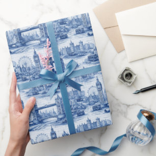 Papier Cadeau Conception de plan directeur architectural de Lond
