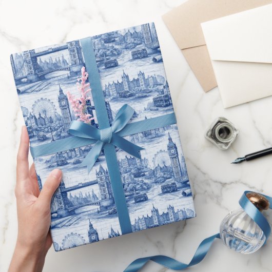 Papier Cadeau Conception de plan directeur architectural de Lond (Cadeaux)