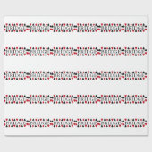 Papier Cadeau Conception de pont (Plat)