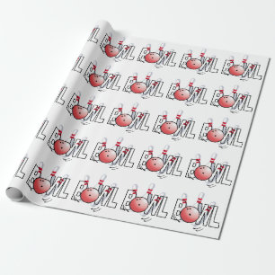 Papier Cadeau Conception de quilles