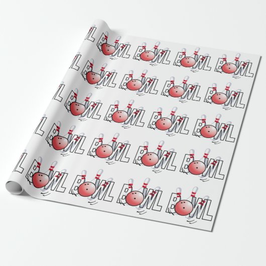 Papier Cadeau Conception de quilles (Déroulé)