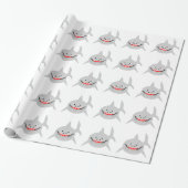 Papier Cadeau Conception de requin (Déroulé)