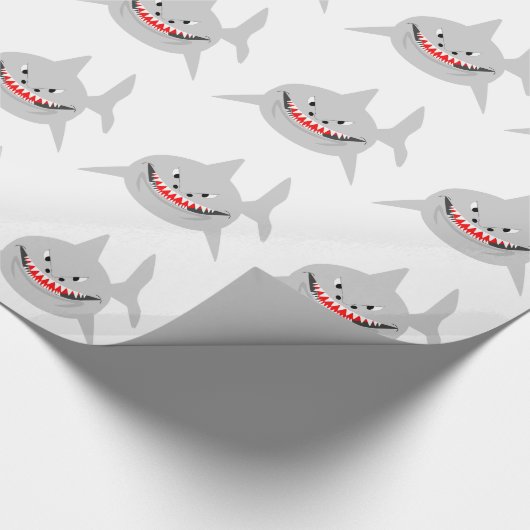 Papier Cadeau Conception de requins (Coin)