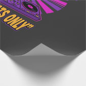 Papier Cadeau Conception de rythmes Halloween DJ fantôme effraya (Coin)