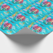 Papier Cadeau conception de sirène mystique (Coin)