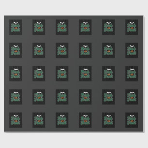 Papier Cadeau Conception de site Web de chauve-souris pour la fê