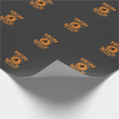 Papier Cadeau Conception de sorcière de maman Halloween (Coin)