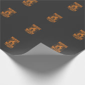 Papier Cadeau Conception de sorcière infirmière Halloween (Coin)