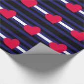 Papier Cadeau CONCEPTION DE STRIPES DE DRAPEAU EN CUIR -.png (Coin)