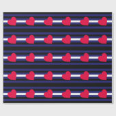 Papier Cadeau CONCEPTION DE STRIPES DE DRAPEAU EN CUIR -.png (Plat)