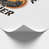 Papier Cadeau Conception de T-shirt d'école effrayant de profess (Coin)