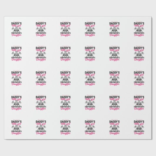 Papier Cadeau Conception de t-shirt vectoriel citation fille de  (Plat)