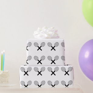 Papier Cadeau Conception de tennis