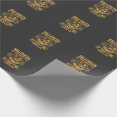 Papier Cadeau Conception de toile d'araignée de chauve-souris de (Coin)