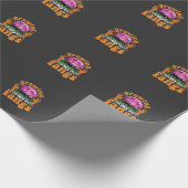 Papier Cadeau Conception de vampire Halloween Croissance de mes  (Coin)