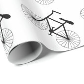 Papier Cadeau Conception de vélo (Coin rond)